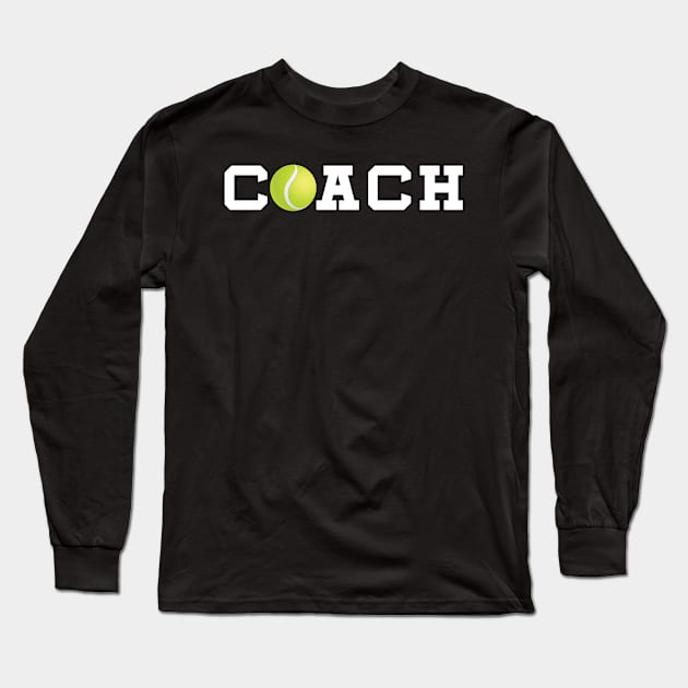 Tennis coach Long Sleeve T-Shirt by Mamon